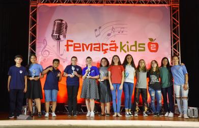 2º Femaçã Kids conclui audições e disputa final será no dia 21 de abril