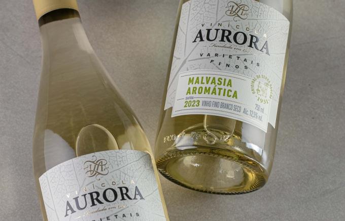 Linha Varietal, da Cooperativa Vinícola Aurora, ganha reforço com os vinhos brancos Viognier e Malvasia Aromática